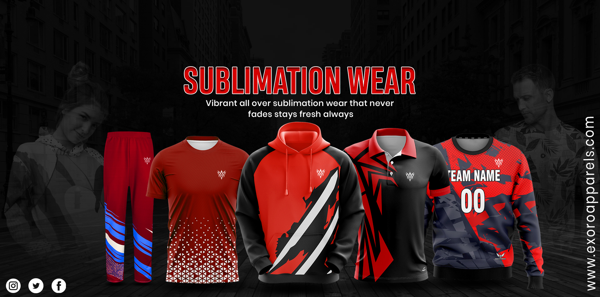 sublimation wear